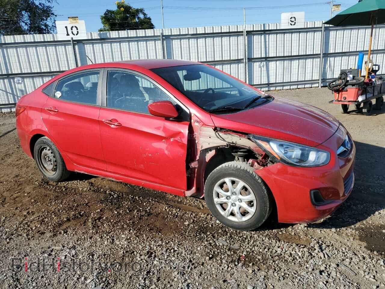 2013 HYUNDAI ACCENT - VIN: KMHCT4AE1DU520823 - Фото 4