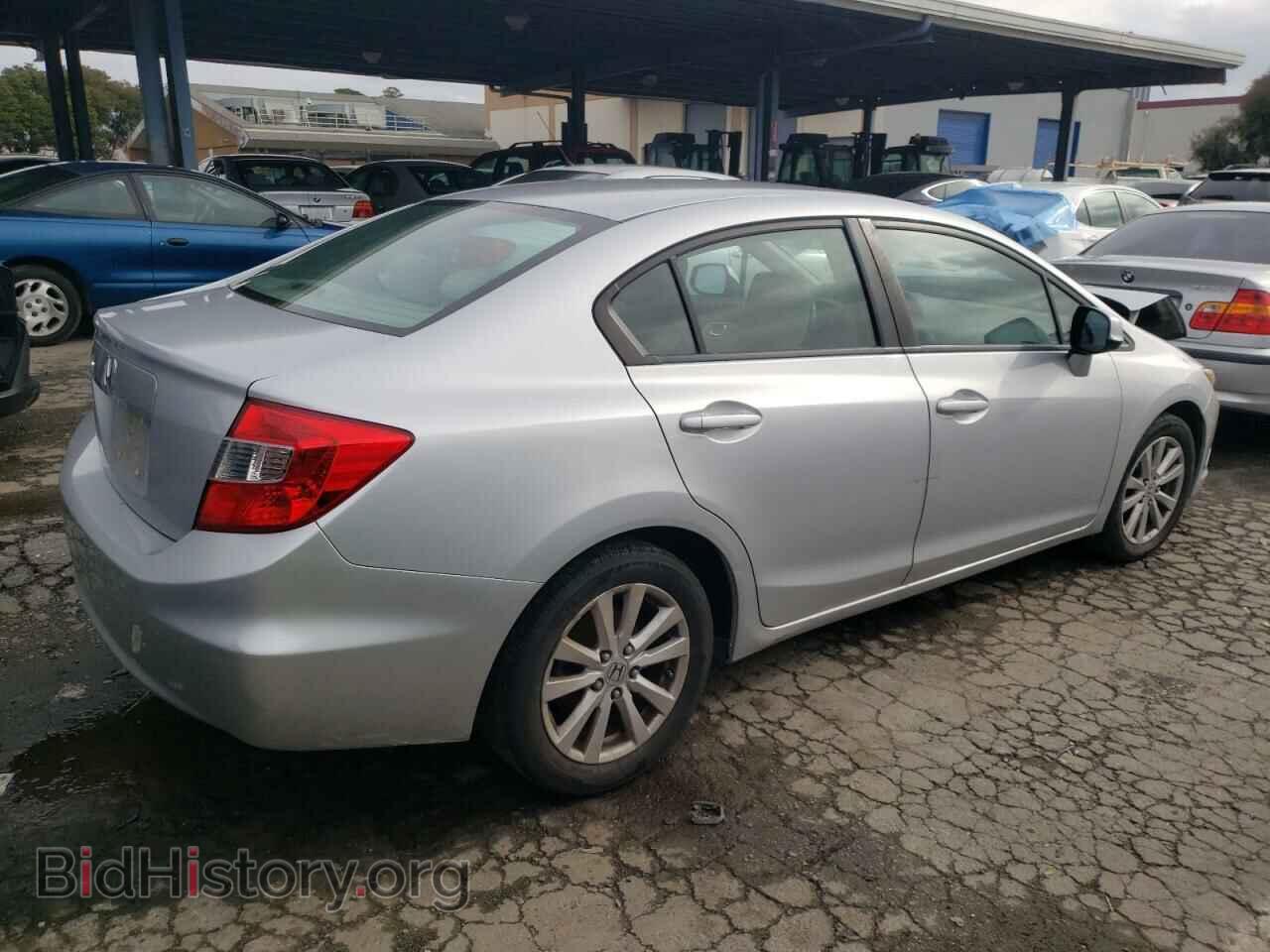 2012 HONDA CIVIC - VIN: 2HGFB2F87CH581463 - Фото 3