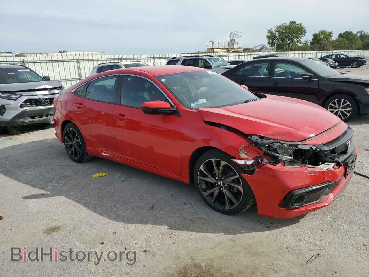 2021 HONDA CIVIC - VIN: 2HGFC2F84MH512860 - Фото 4