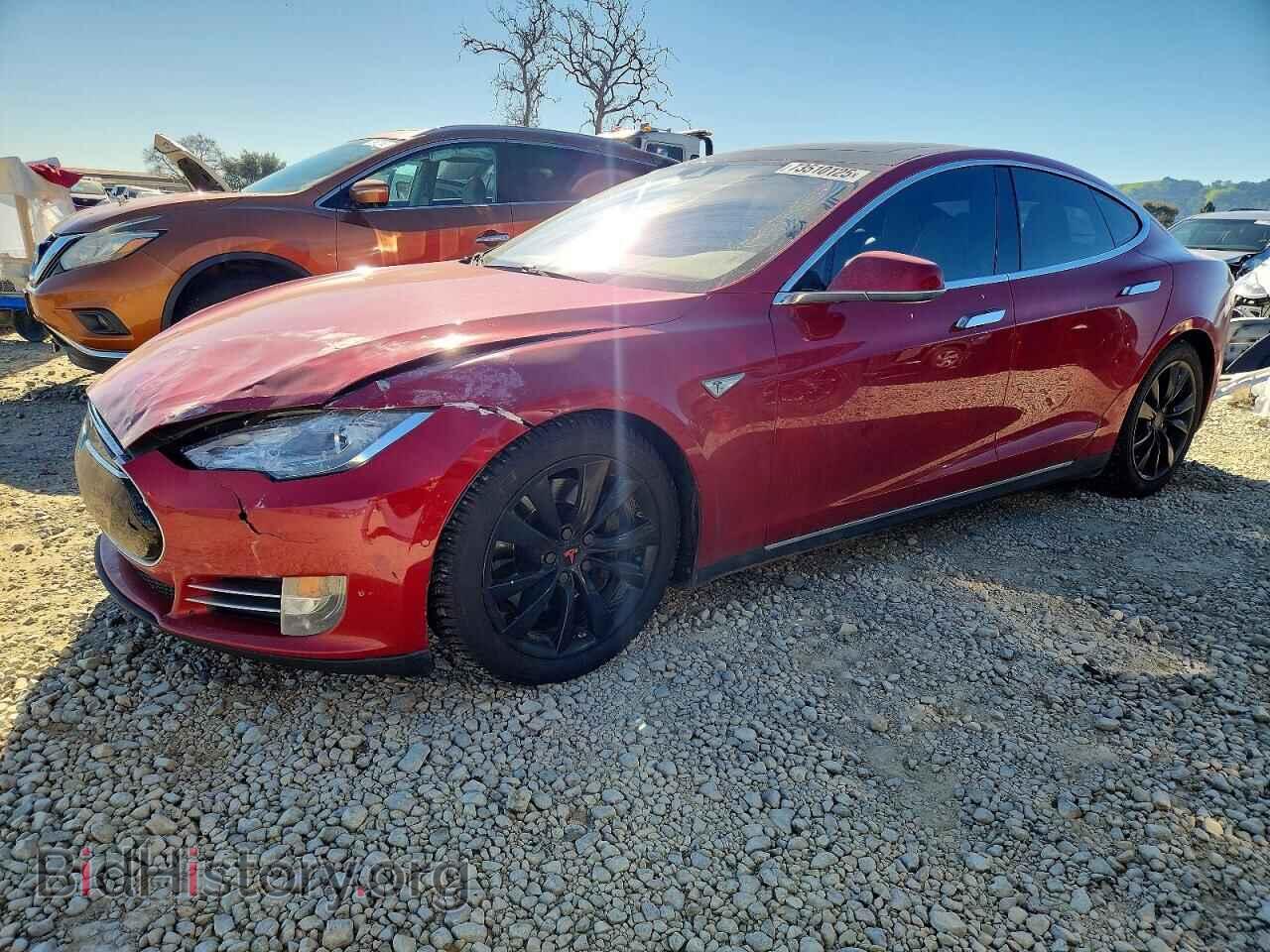 Photo 5YJSA1E28FF105143 - TESLA MODEL S 2015