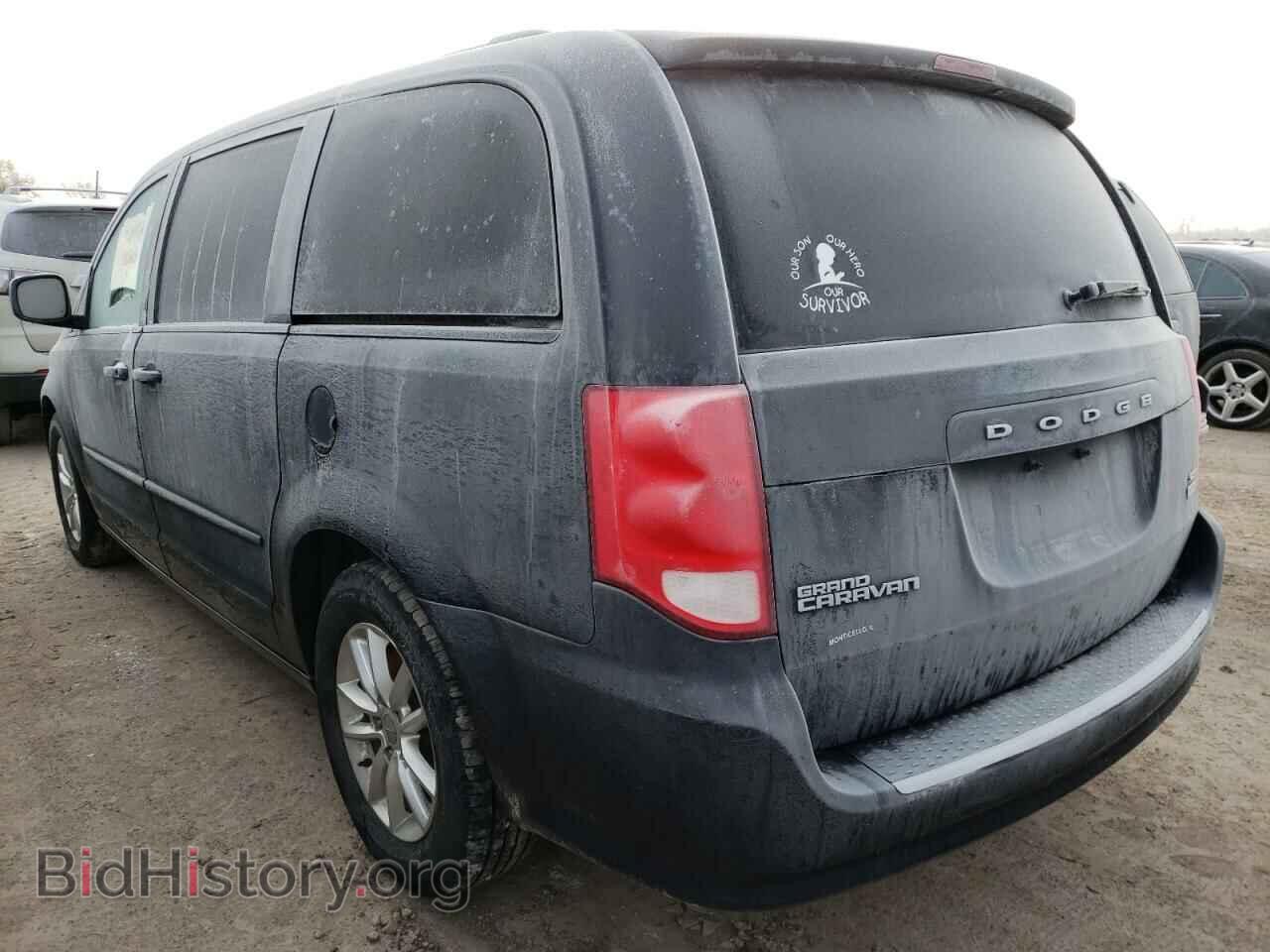 2014 DODGE CARAVAN - VIN: 2C4RDGCG9ER155379 - Фото 2