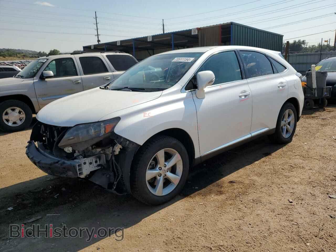 Photo 2T2BK1BA0CC121535 - LEXUS RX350 2012