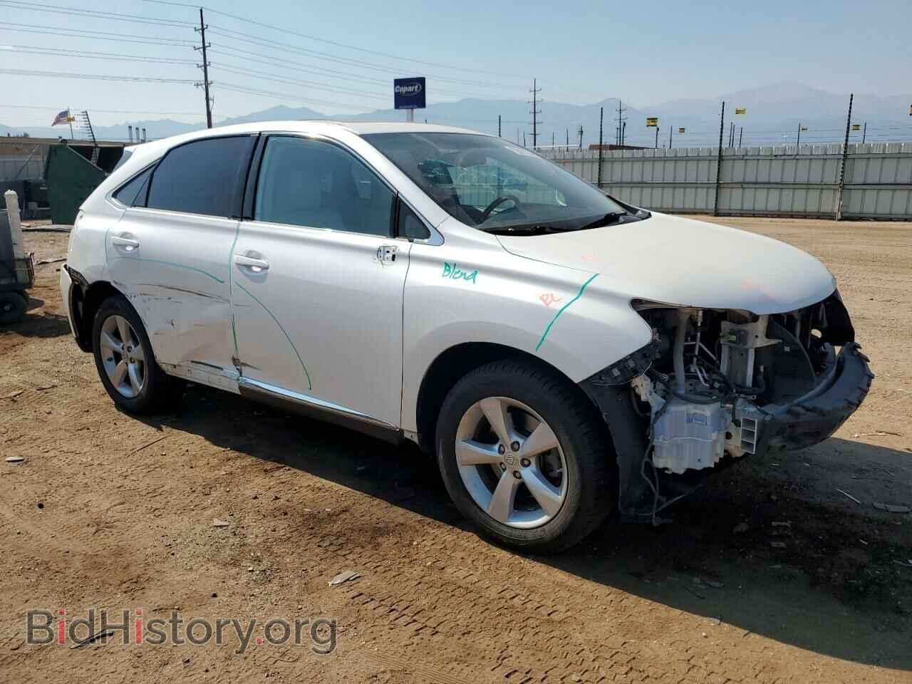 2012 LEXUS RX350 - VIN: 2T2BK1BA0CC121535 - Фото 4