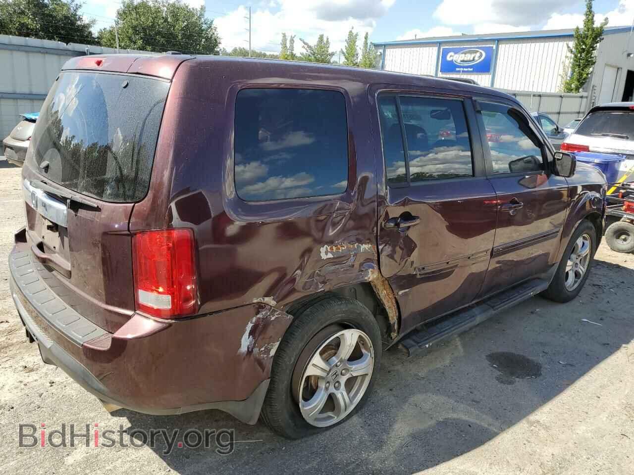 2012 HONDA PILOT - VIN: 5FNYF3H52CB008089 - Фото 3