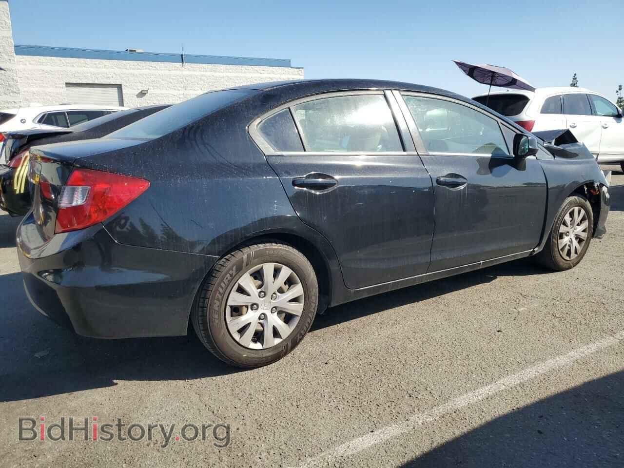 2012 HONDA CIVIC - VIN: 2HGFB2F57CH324471 - Photo 3
