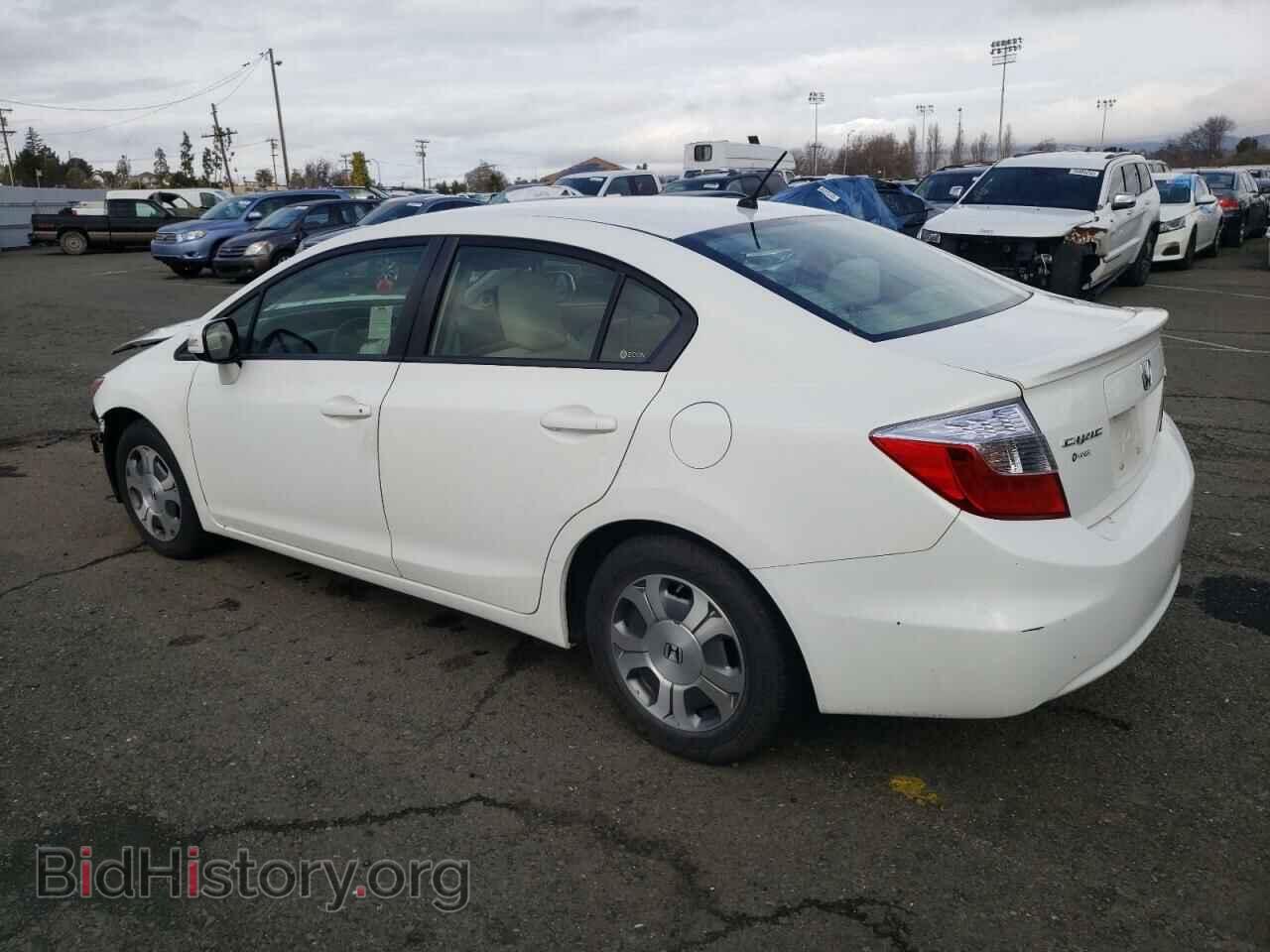 2012 HONDA CIVIC - VIN: JHMFB4F20CS008692 - Фото 2
