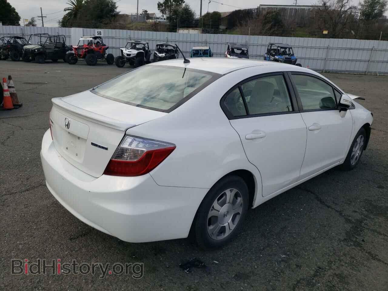 2012 HONDA CIVIC - VIN: JHMFB4F20CS008692 - Фото 3