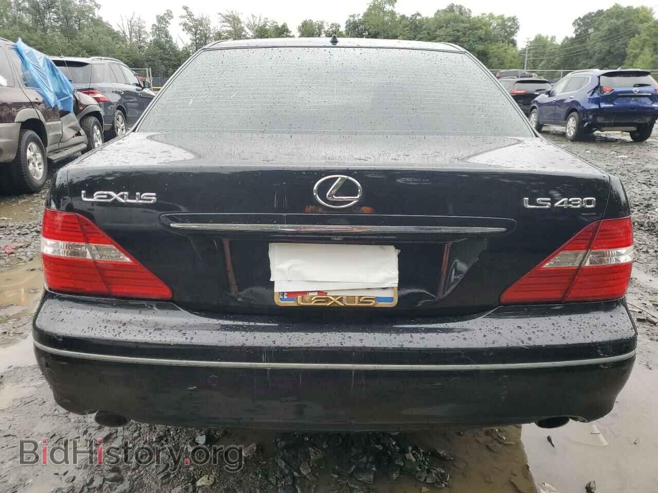 2006 LEXUS LS430 - VIN: JTHBN36F365036833 - Фото 6