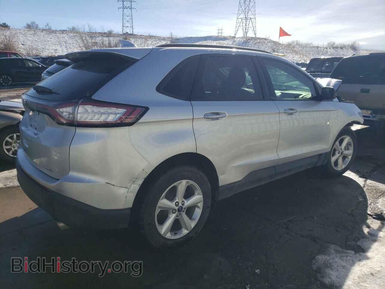 2016 FORD EDGE - VIN: 2FMPK4G97GBB04381 - Фото 3