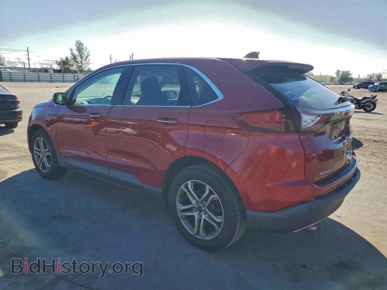 2015 FORD EDGE - VIN: 2FMTK3K98FBC26214 - Фото 2