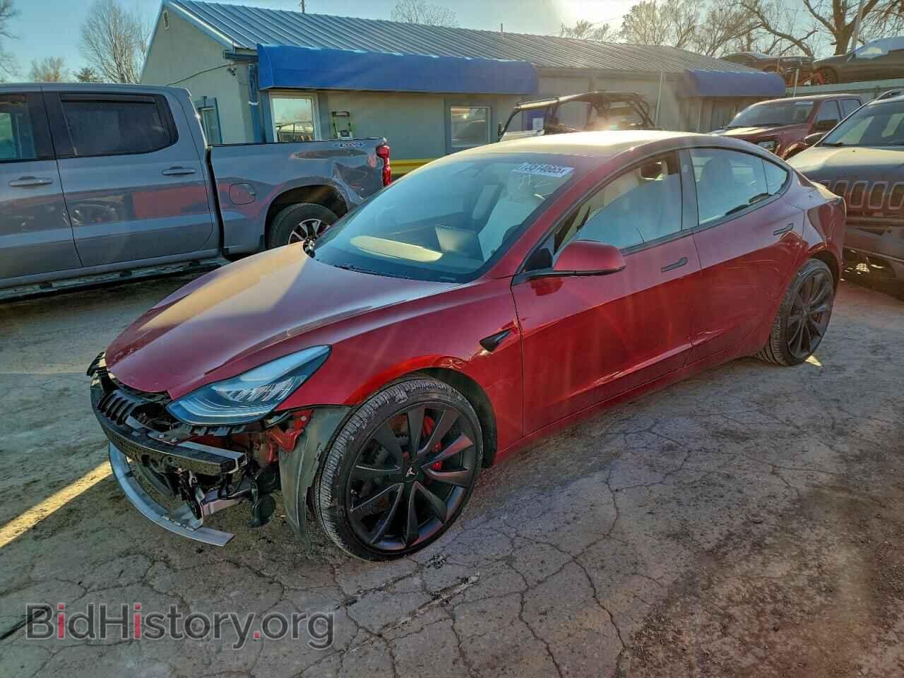 Photo 5YJ3E1EC8LF603453 - TESLA MODEL 3 2020