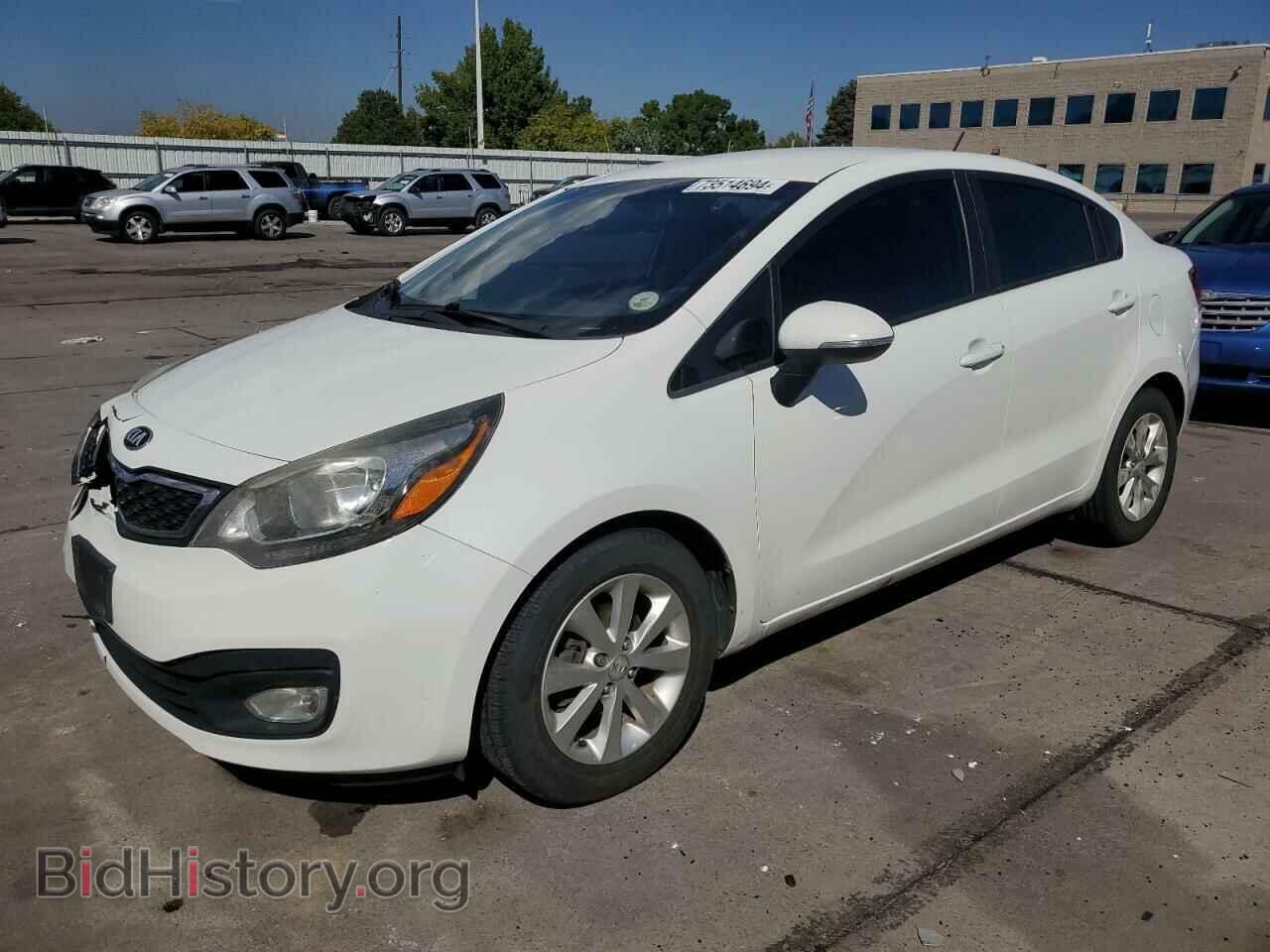 Photo KNADN4A33E6414748 - KIA RIO 2014