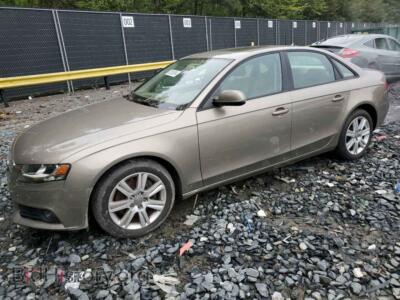 2010 Audi A4 Premium, светло-коричневый — VIN WAUBFAFL9AN030498, Copart