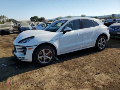 2016 Porsche MACAN Turbo, white — VIN WP1AF2A59GLB92065, Copart
