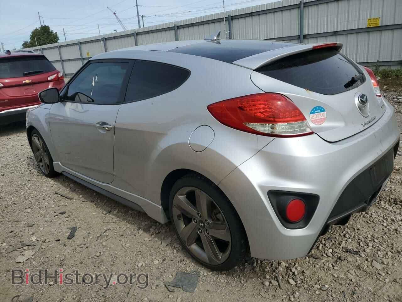 2015 HYUNDAI VELOSTER - VIN: KMHTC6AEXFU233821 - Фото 2