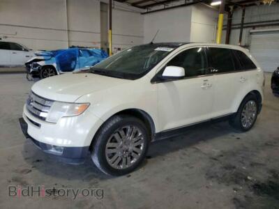 2008 Ford EDGE Edge Limit, white — VIN 2FMDK39C38BB40477, Copart