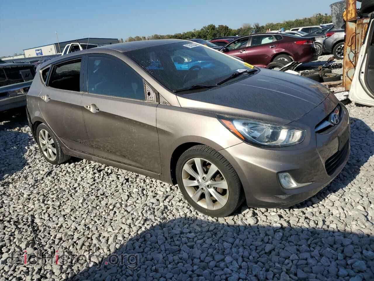 2012 HYUNDAI ACCENT - VIN: KMHCU5AE1CU007332 - Фото 4
