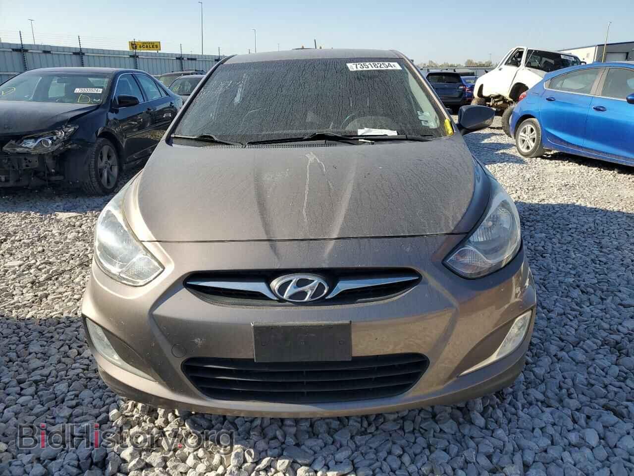 2012 HYUNDAI ACCENT - VIN: KMHCU5AE1CU007332 - Фото 5