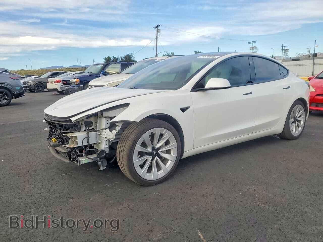Photo 5YJ3E1EA3MF018084 - TESLA MODEL 3 2021