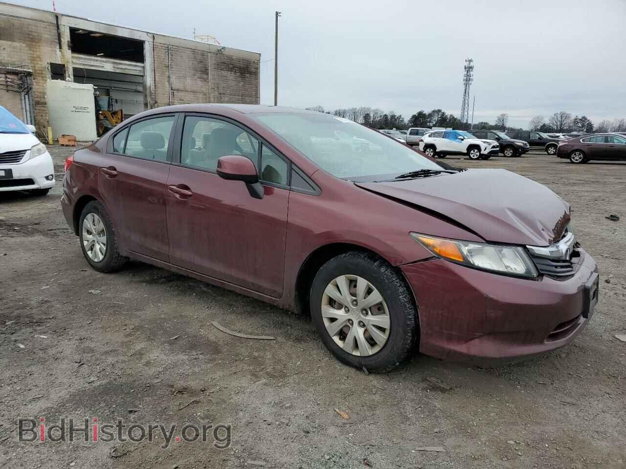 2012 HONDA CIVIC - VIN: 19XFB2F54CE374268 - Фото 4
