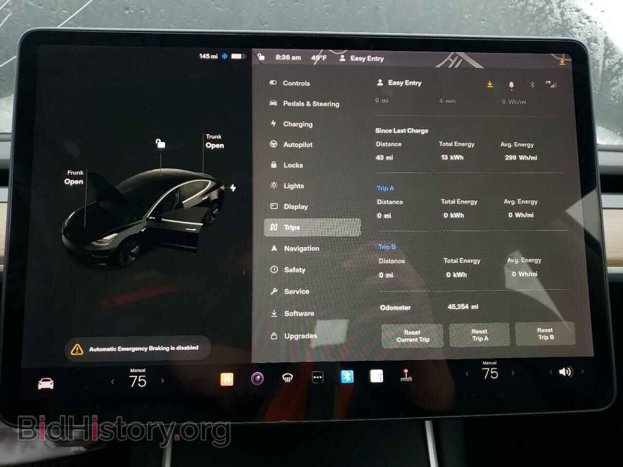 2019 TESLA MODEL 3 - VIN: 5YJ3E1EA5KF305858 - Фото 9