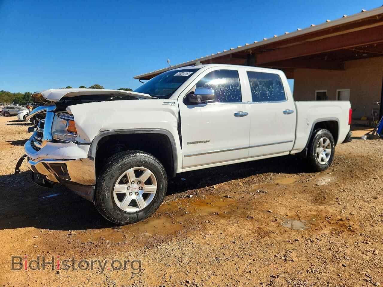 2014 GMC SIERRA K1500 SLT (VIN 3GTU2VEC8EG292026) — photo 1 of 14, Copart, damage: all over