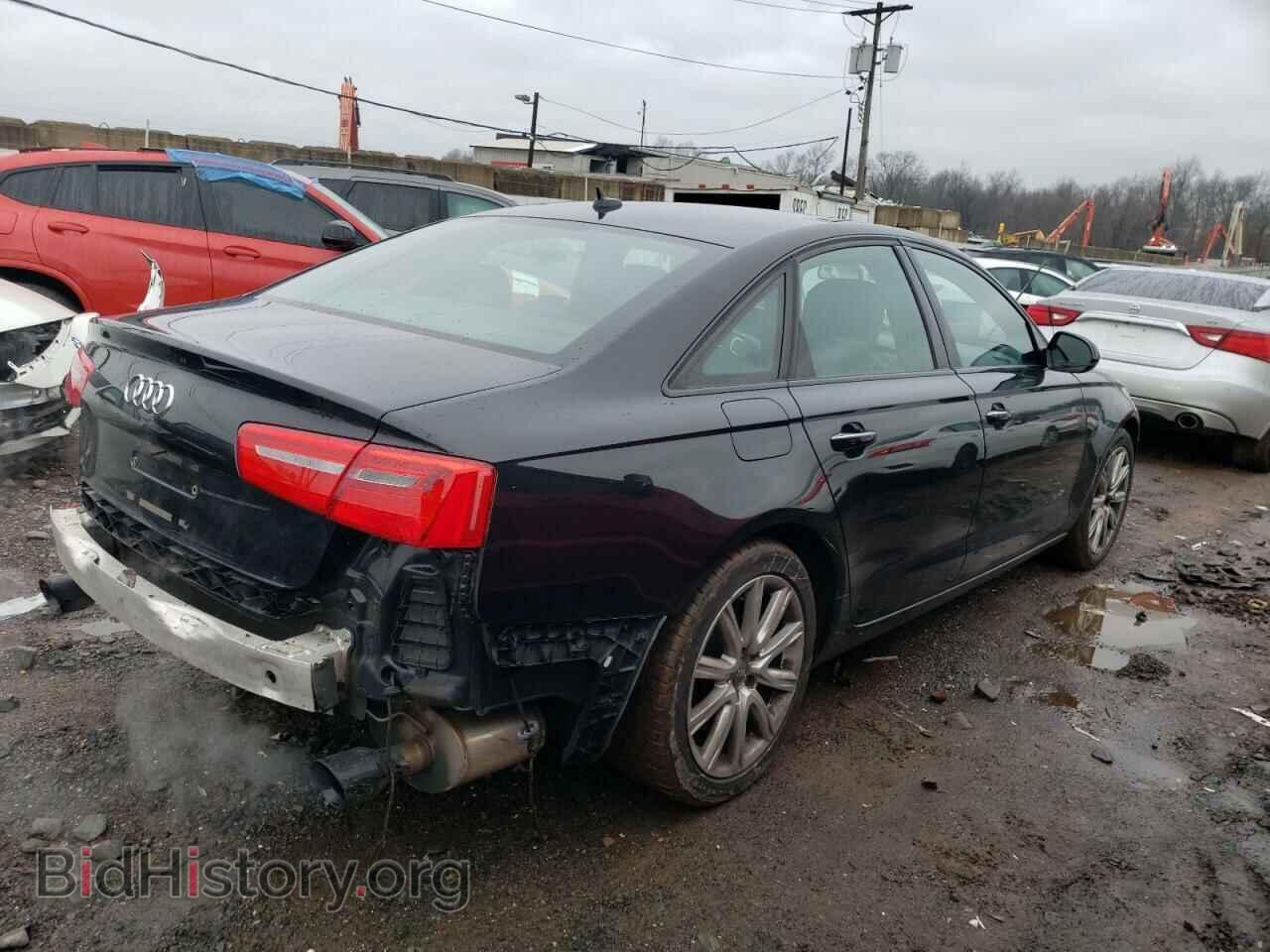 2013 AUDI A6 - VIN: WAUGGAFC3DN045490 - Фото 3