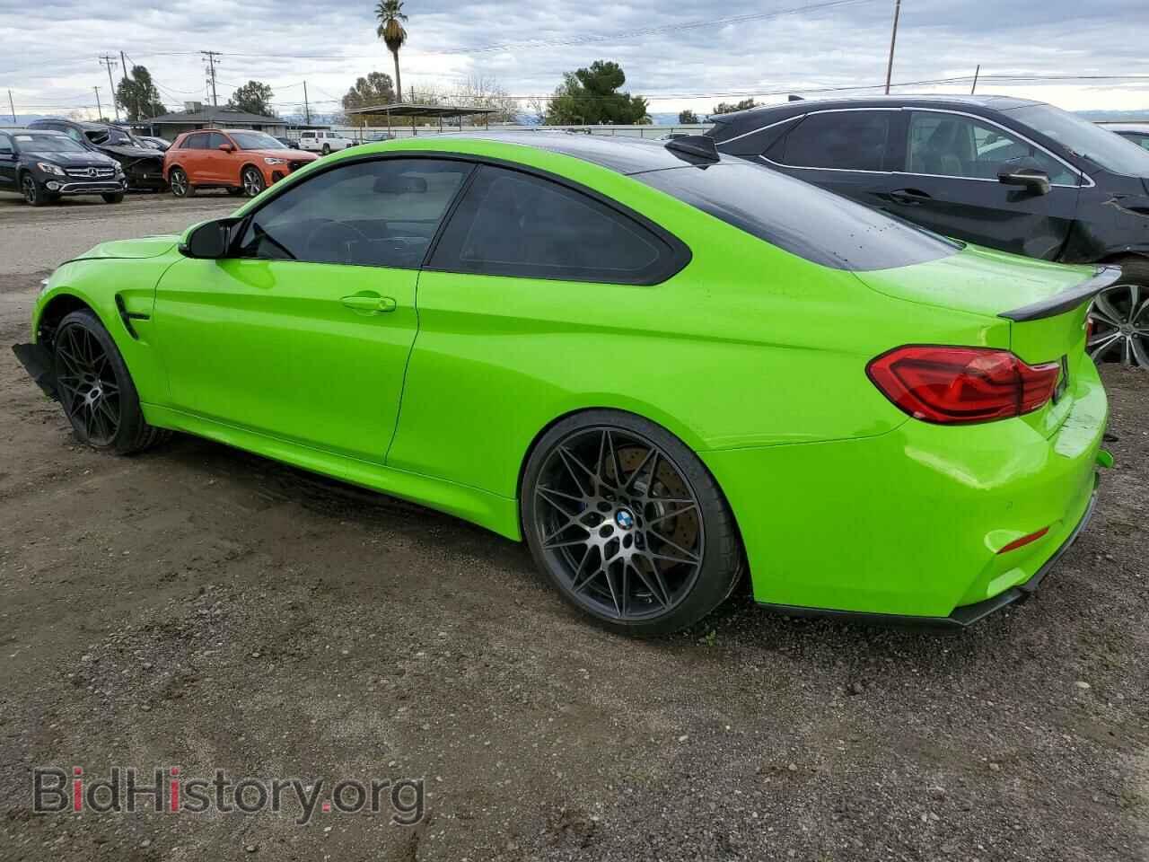 2019 BMW M4 - VIN: WBS4Y9C55KAG67760 - Фото 2