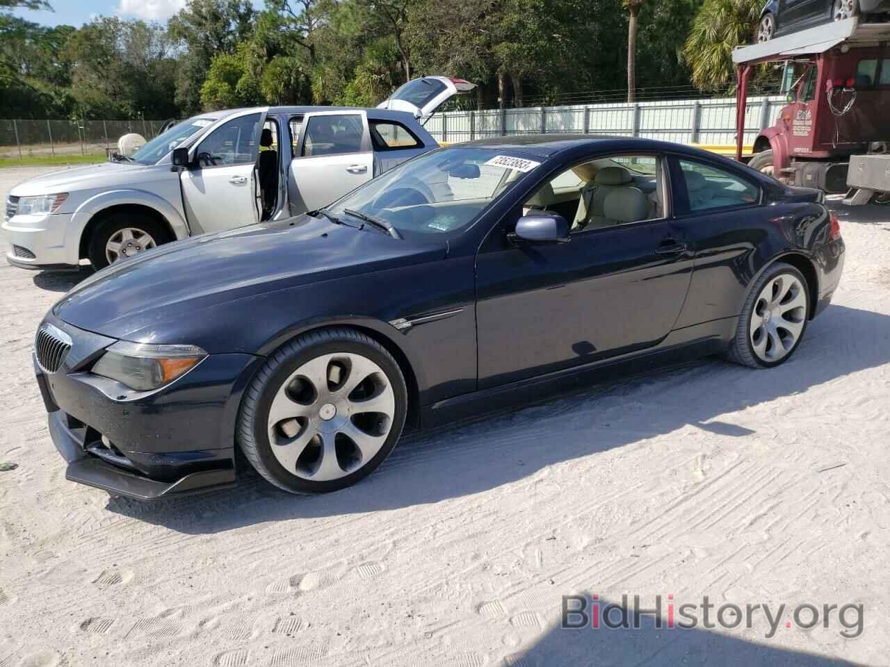 Photo WBAEH13446CR49834 - BMW 6 SERIES 2006