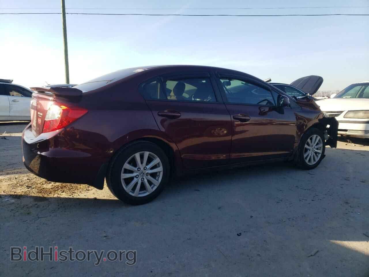 2012 HONDA CIVIC - VIN: 19XFB2F88CE065784 - Фото 3