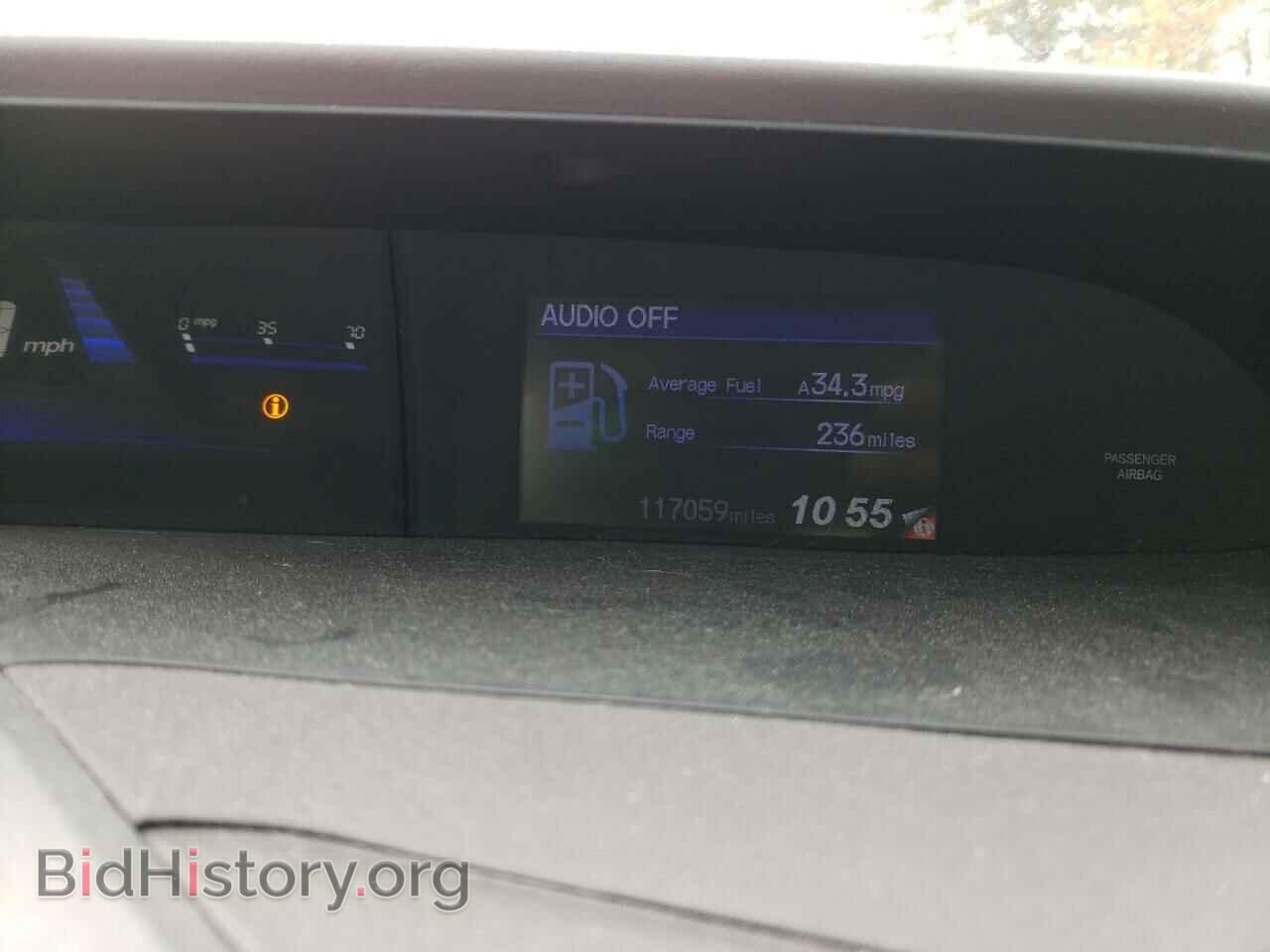 2012 HONDA CIVIC - VIN: 19XFB2F5XCE066652 - Фото 9