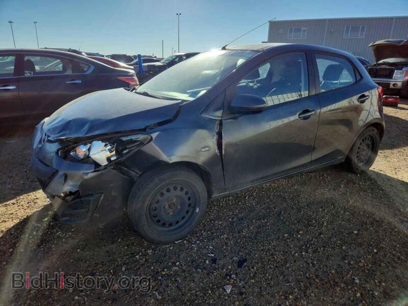 2013 Mazda 2 (VIN JM1DE1KY4D0165082) — фото 1 из 13, Copart, повреждение: передняя часть