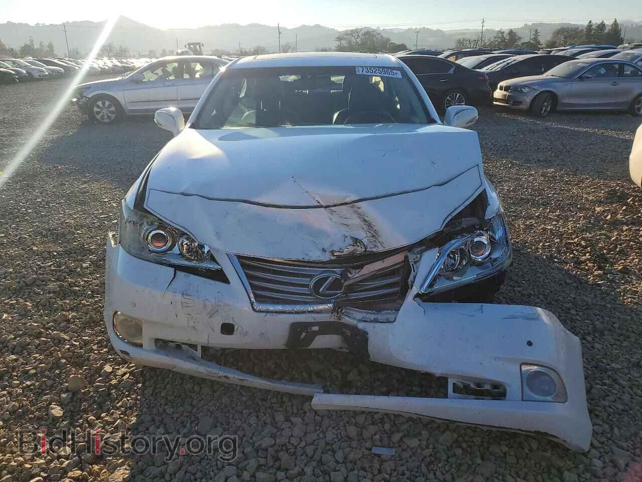 2012 LEXUS ES350 - VIN: JTHBK1EG1C2474030 - Фото 5