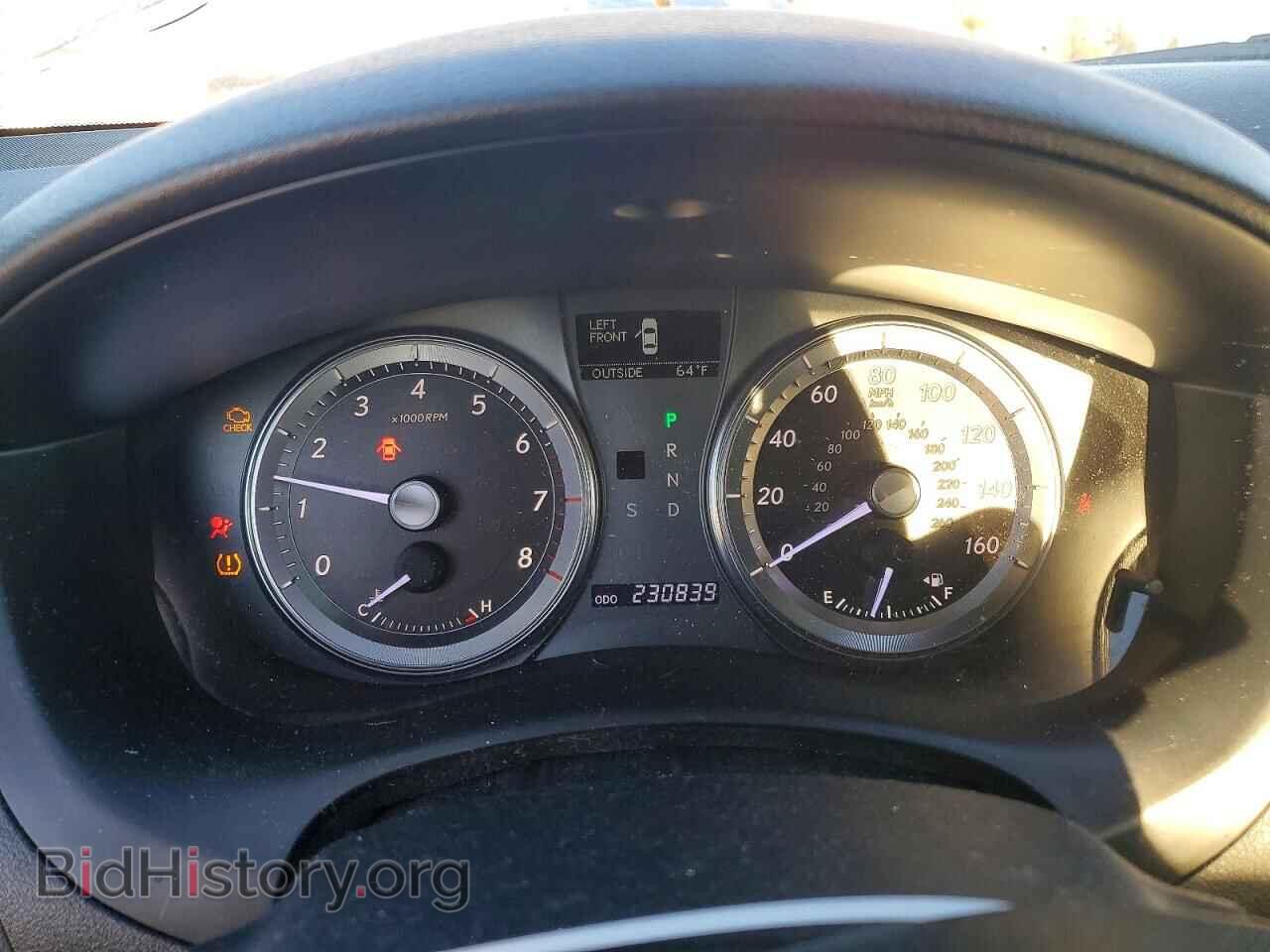 2012 LEXUS ES350 - VIN: JTHBK1EG1C2474030 - Фото 9