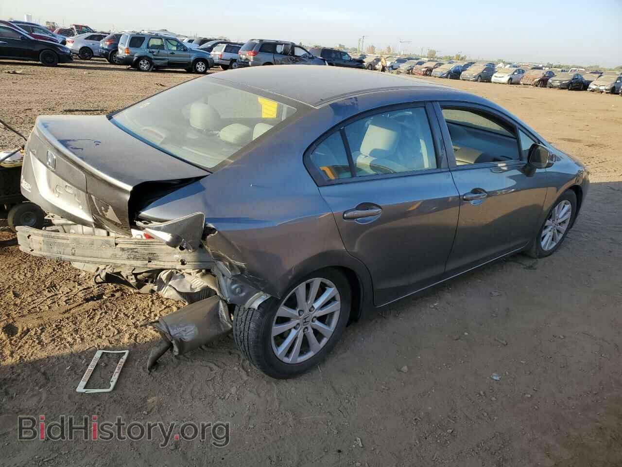 2012 HONDA CIVIC - VIN: 19XFB2F81CE390194 - Фото 3