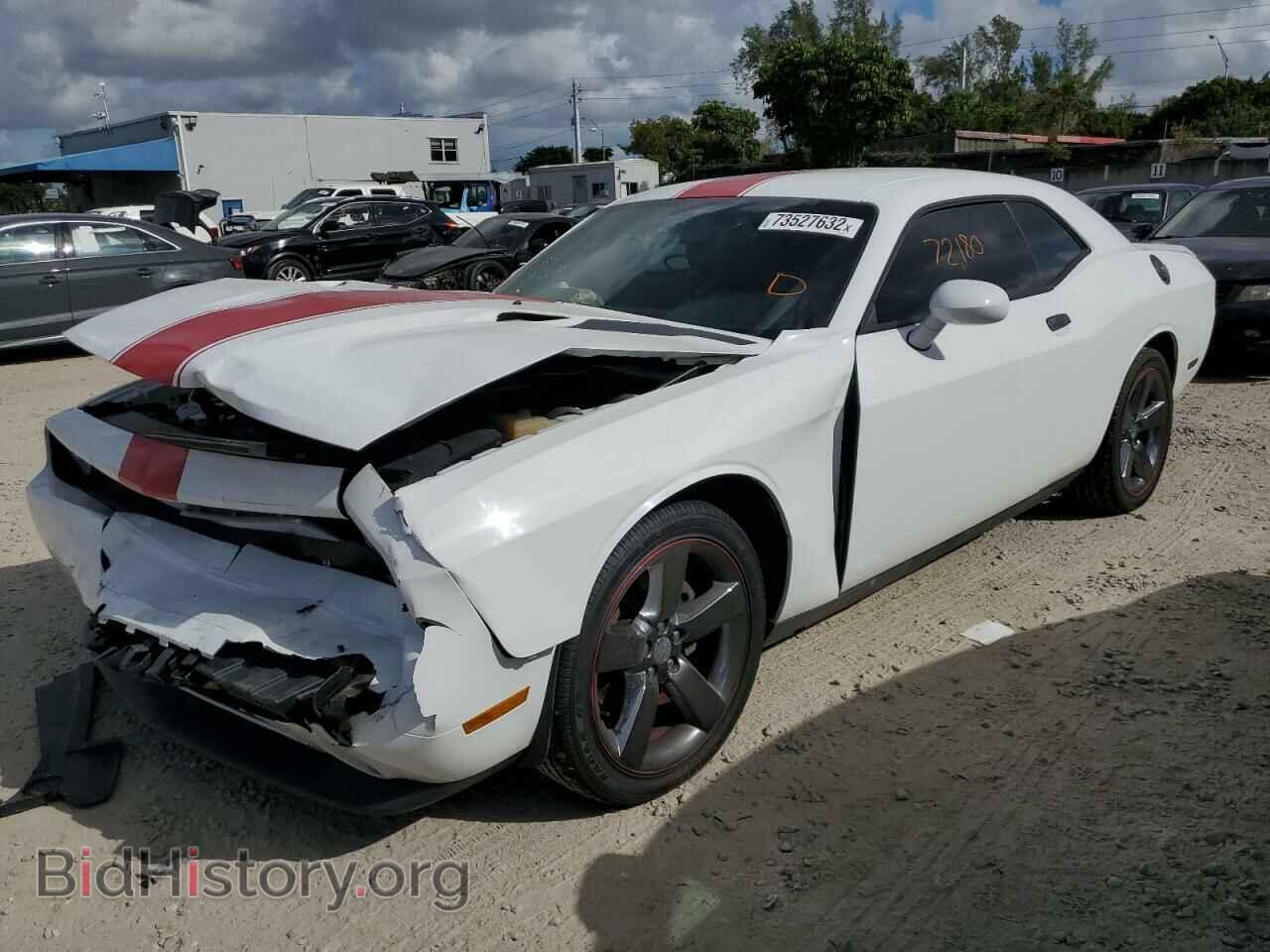 Photo 2C3CDYAG3CH268671 - DODGE CHALLENGER 2012