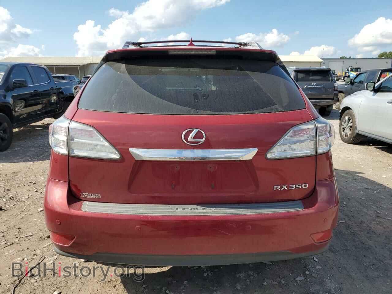 2011 LEXUS RX350 - VIN: 2T2BK1BAXBC106698 - Фото 6