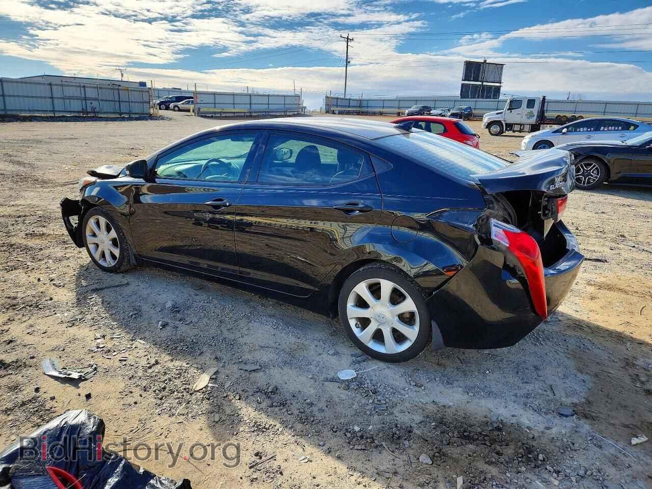 2013 HYUNDAI ELANTRA - VIN: 5NPDH4AE3DH211133 - Фото 2
