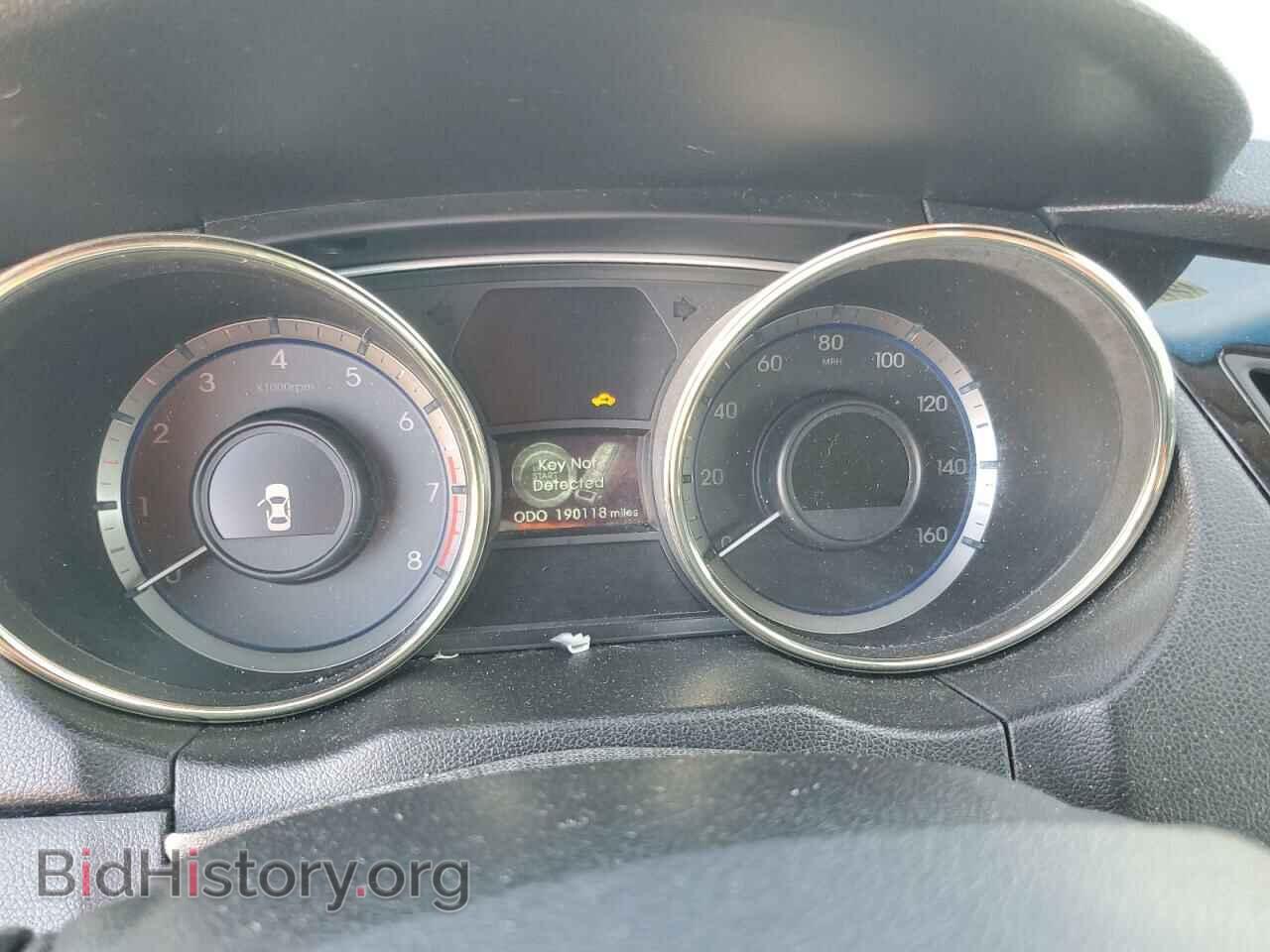2012 HYUNDAI SONATA - VIN: 5NPEC4AC7CH481630 - Фото 9