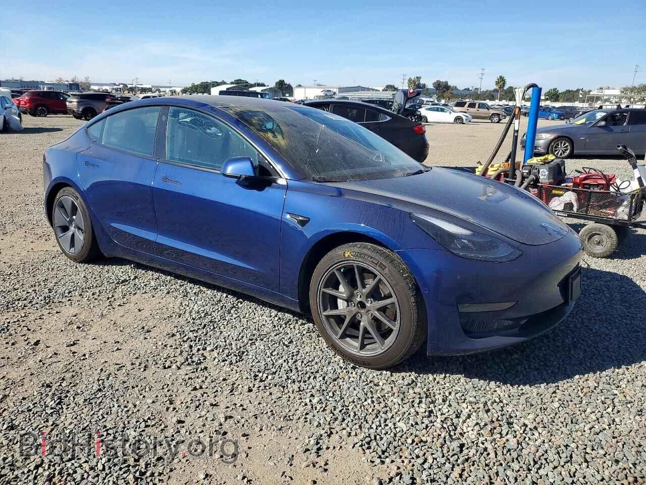 2022 TESLA MODEL 3 - VIN: 5YJ3E1EA8NF128999 - Фото 4