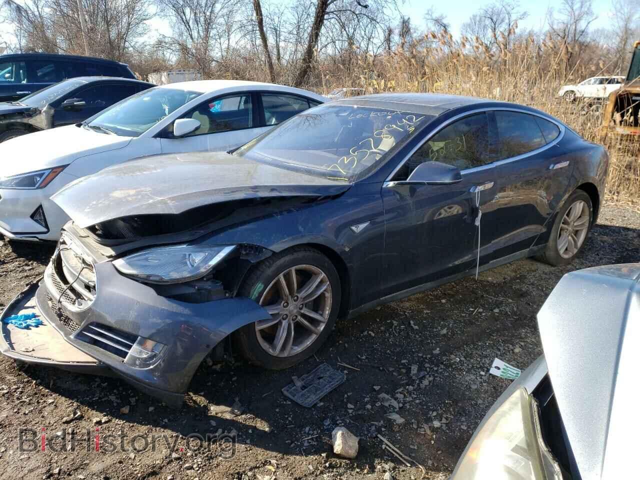 Photo 5YJSA1E2XFF102079 - TESLA MODEL S 2015