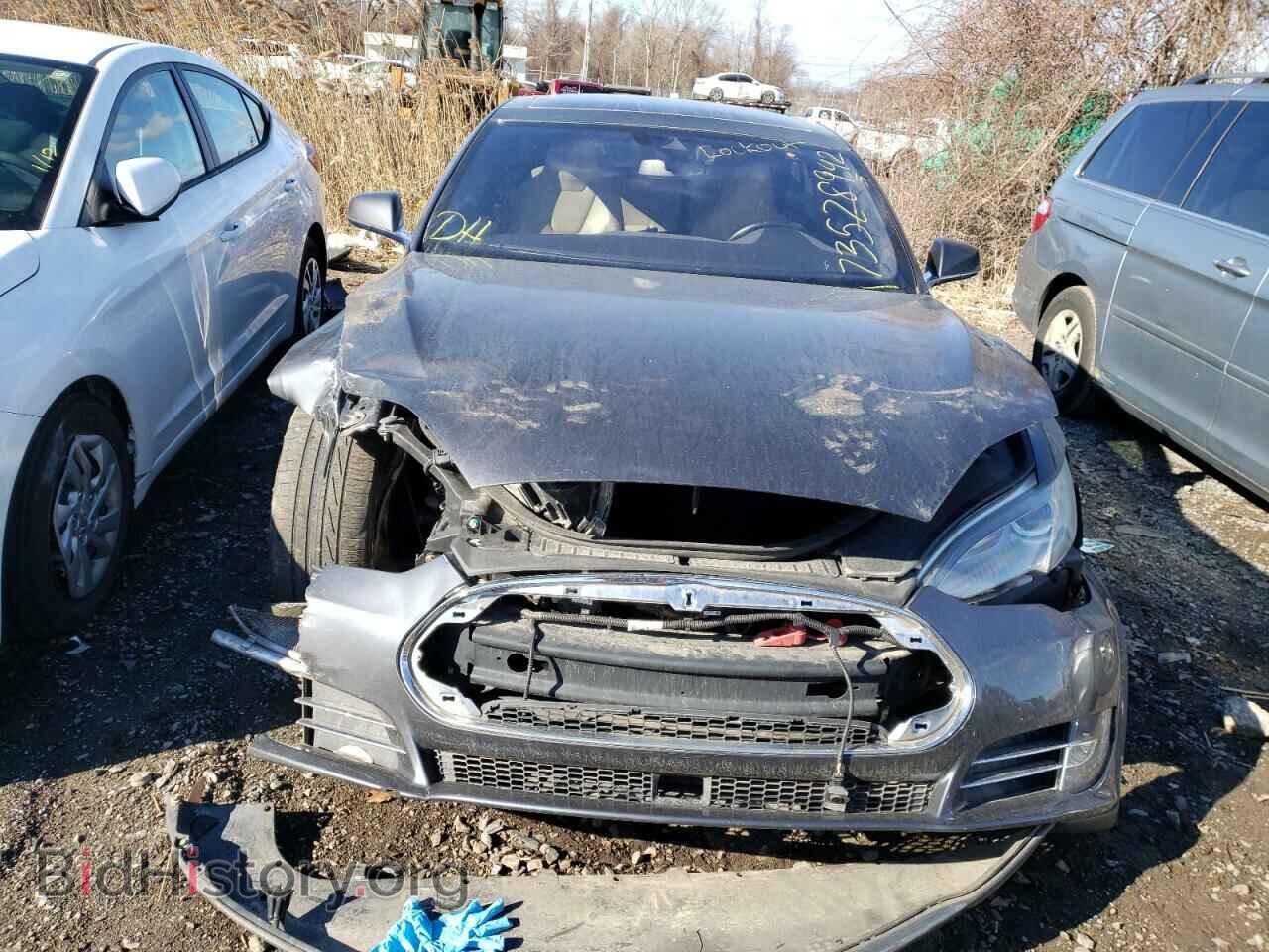 2015 TESLA MODEL S - VIN: 5YJSA1E2XFF102079 - Фото 5