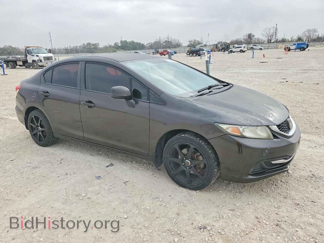 2013 HONDA CIVIC - VIN: 19XFB2F52DE020525 - Фото 4