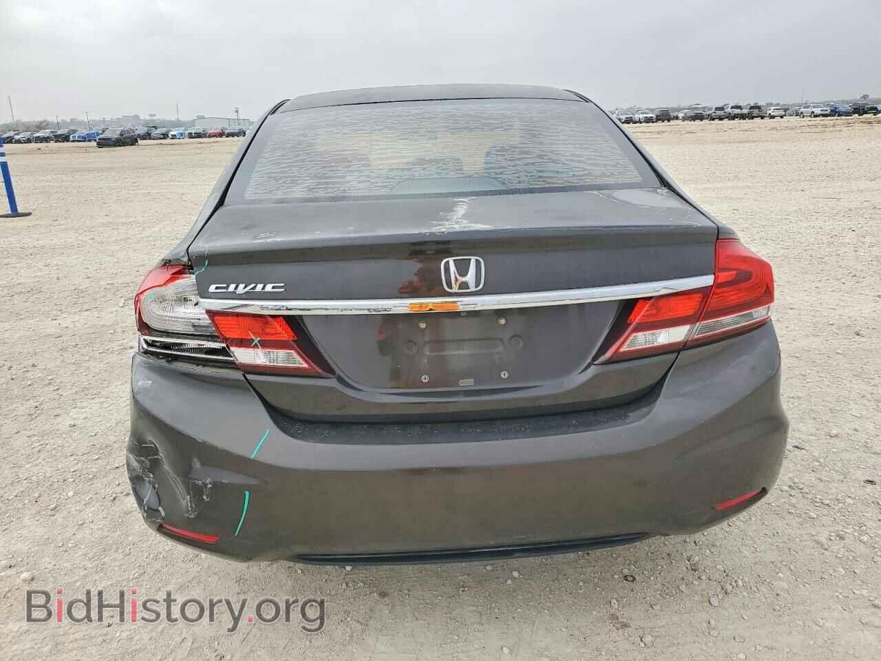 2013 HONDA CIVIC - VIN: 19XFB2F52DE020525 - Фото 6