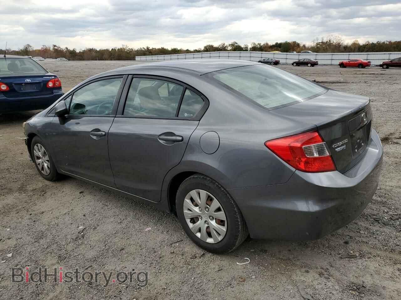 2012 HONDA CIVIC - VIN: 2HGFB2F55CH301383 - Фото 2