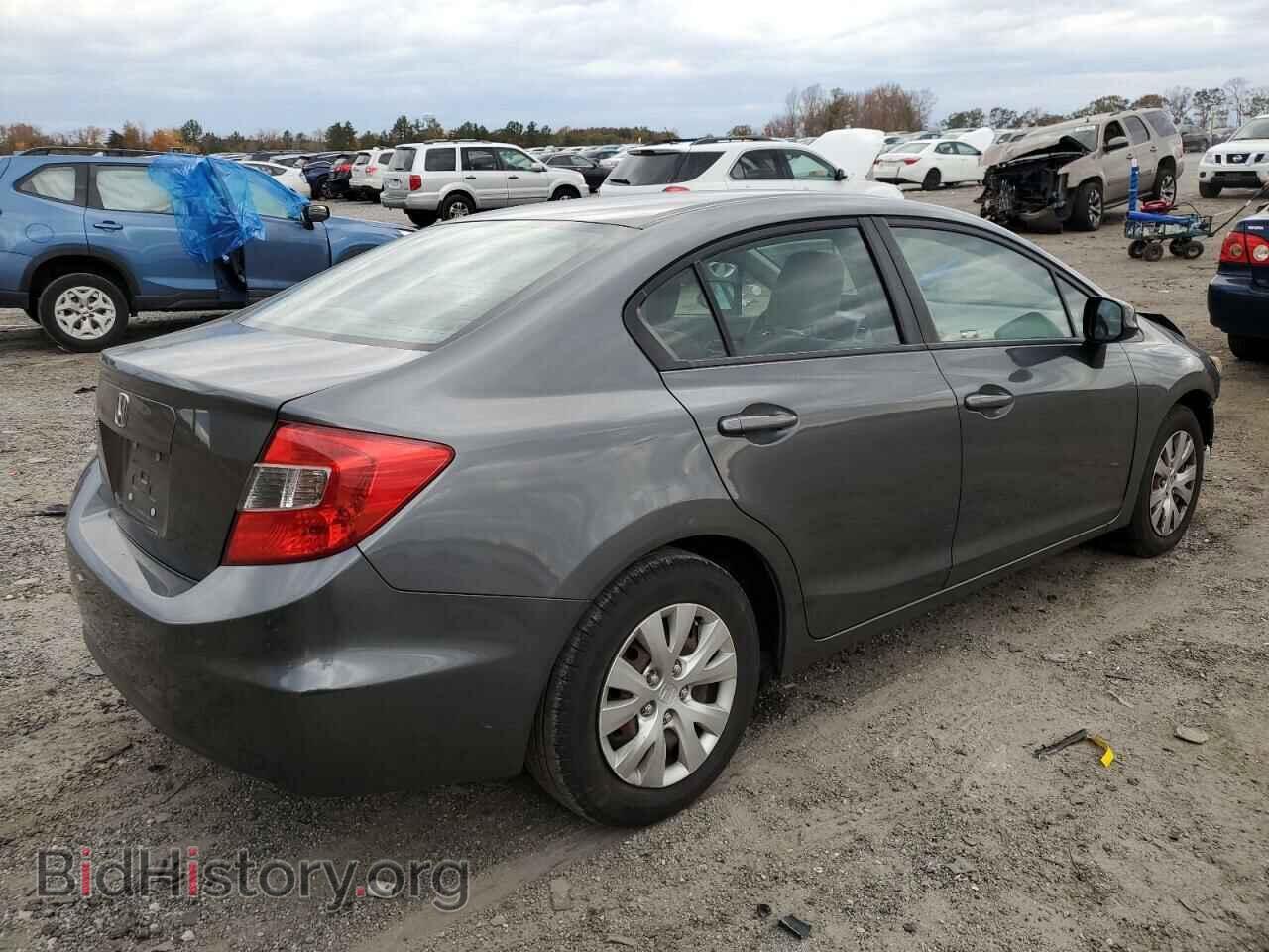 2012 HONDA CIVIC - VIN: 2HGFB2F55CH301383 - Фото 3