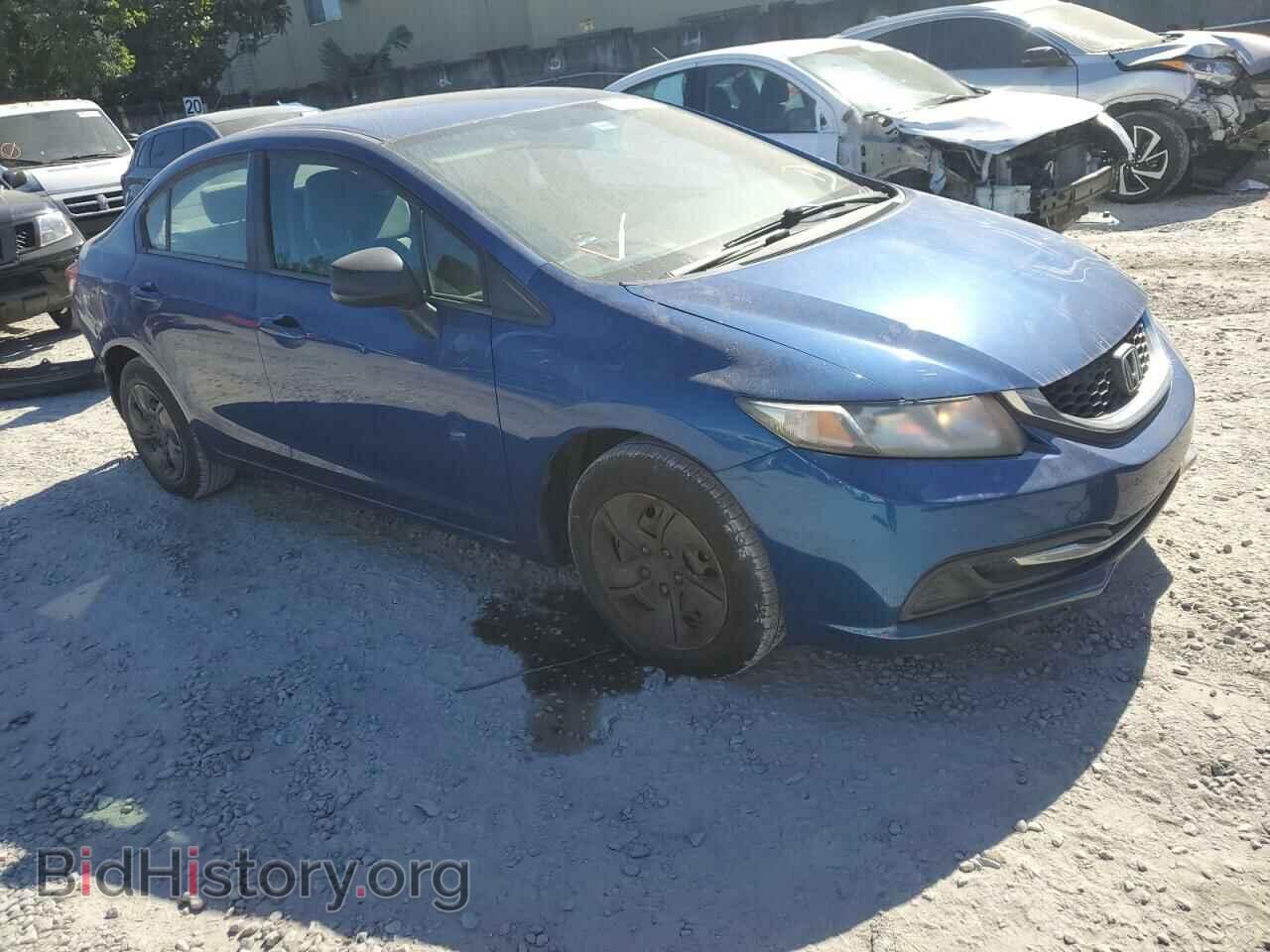 2013 HONDA CIVIC - VIN: 19XFB2F51DE004865 - Фото 4