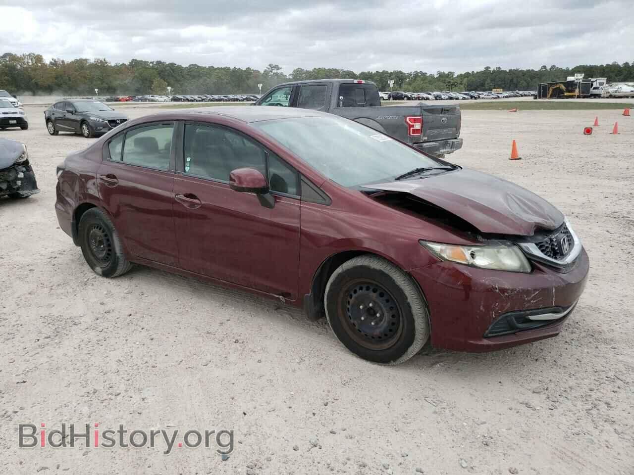 2013 HONDA CIVIC - VIN: 19XFB2F57DE047350 - Фото 4