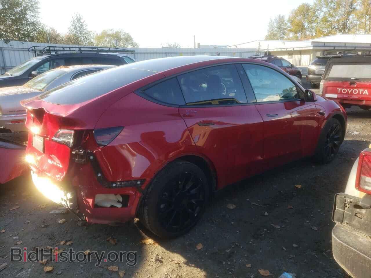 2021 TESLA MODEL Y - VIN: 5YJYGDEEXMF074527 - Фото 3