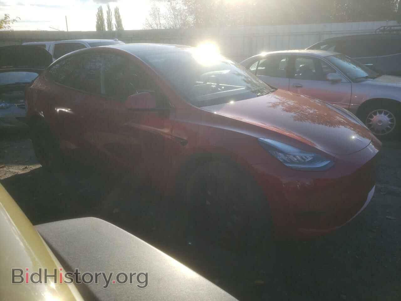 2021 TESLA MODEL Y - VIN: 5YJYGDEEXMF074527 - Фото 4